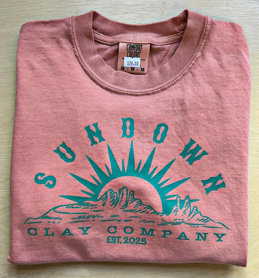 CC S/S Tee: Terracotta - Medium