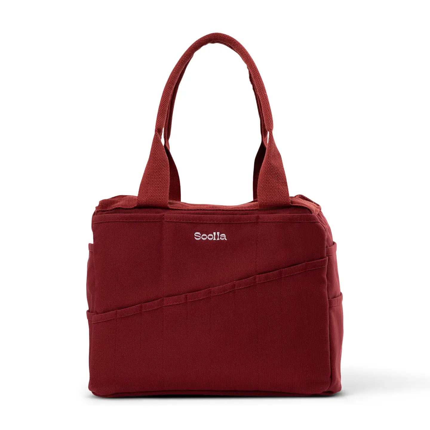 Soolla Studio Artist Bag, Sangria, Art Supply Tote Bag