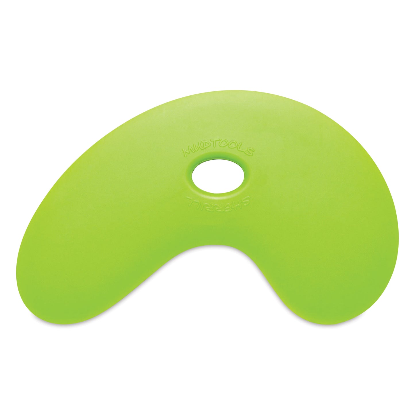 Small Bowl Polymer Rib- Green Medium