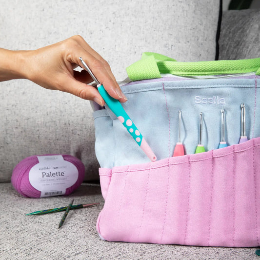 Soolla Studio Artist Bag, 80's Windbreaker, Art Supply Tote Bag