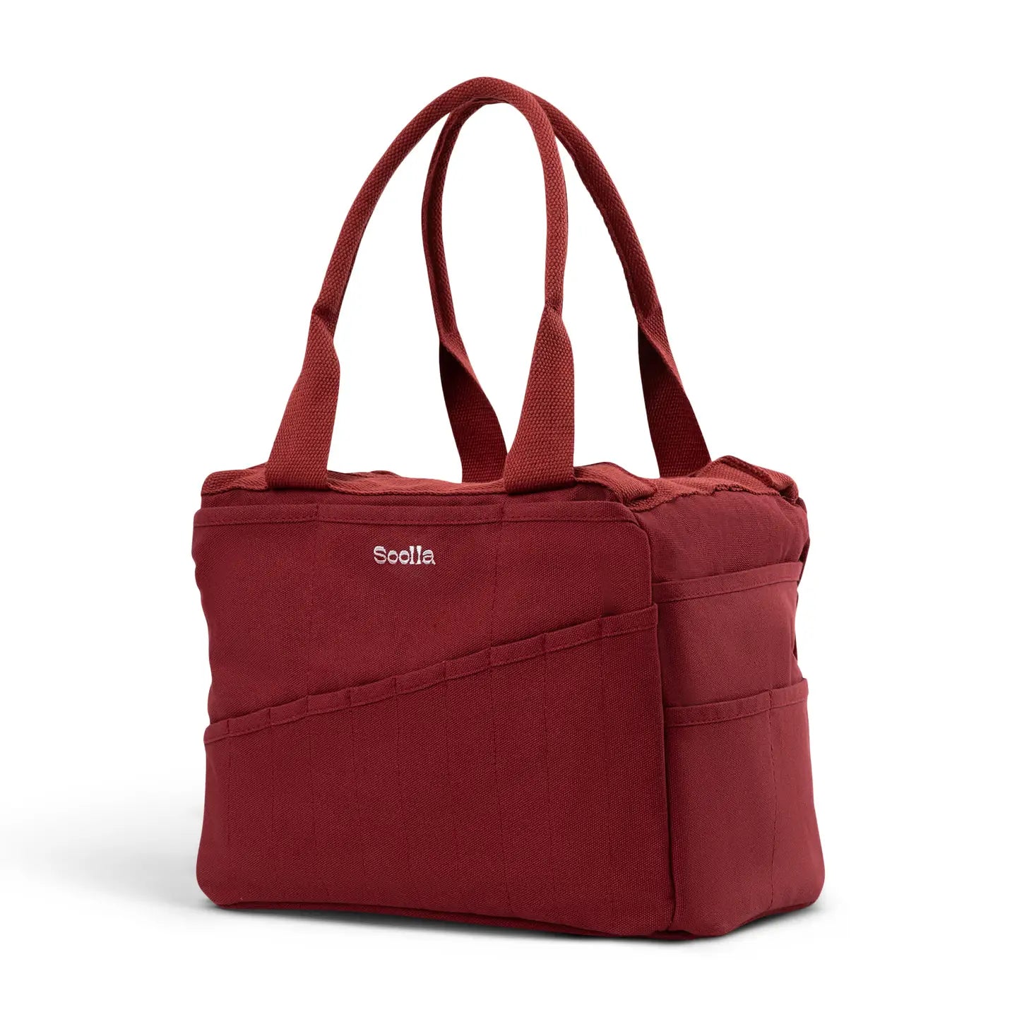 Soolla Studio Artist Bag, Sangria, Art Supply Tote Bag