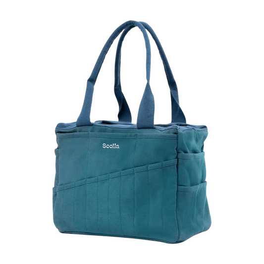 Soolla Studio Artist Bag, Aquamarine, Art Supply Tote Bag