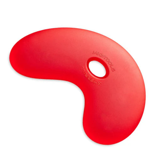 Small Bowl Polymer Rib- Red Very Soft