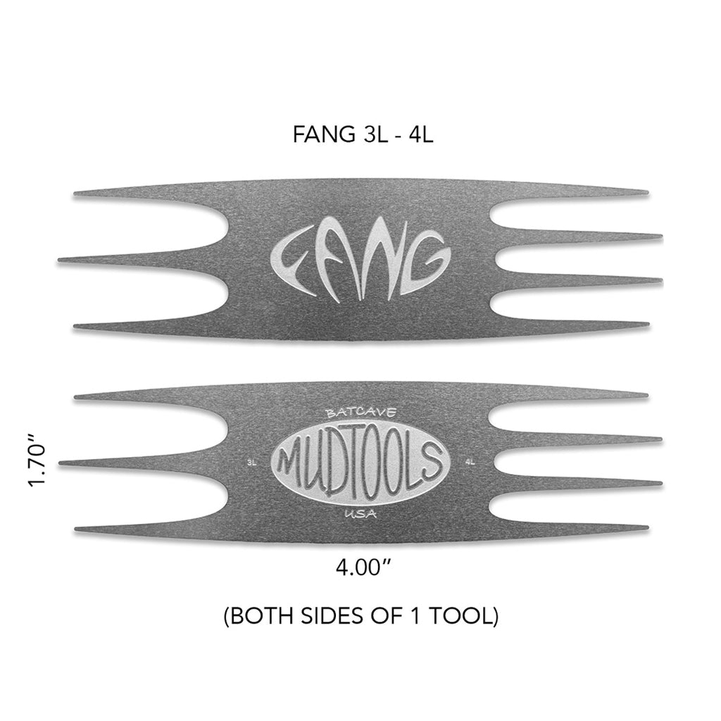 FANG Large Stainless Steel Scoring Tools- 3L-4L