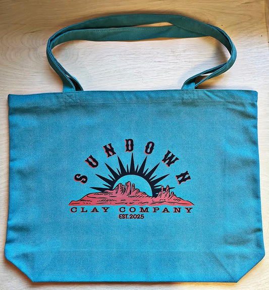 6 Oz. Cotton Tote: Seafoam