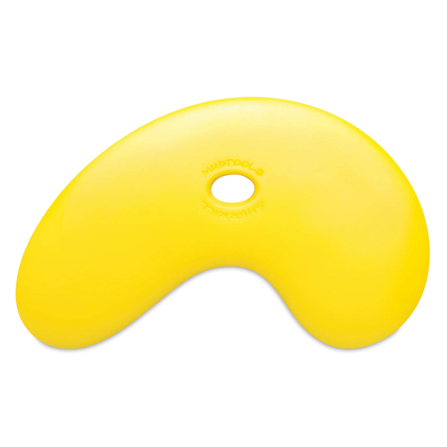 Large Bowl Polymer Rib- Yellow Soft