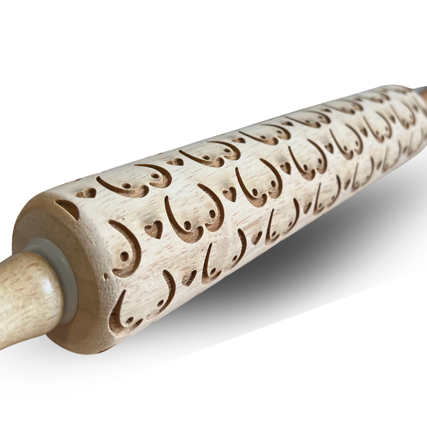 Rolling Pin: Boobs With Hearts