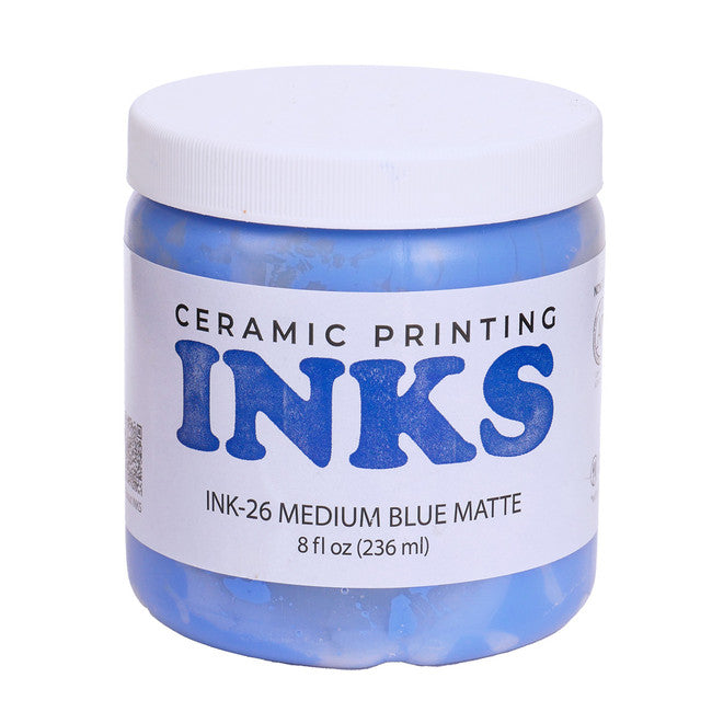 Medium Blue Inks: 8oz