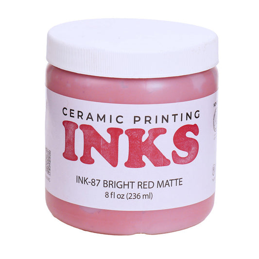 Bright Red Inks: 8oz