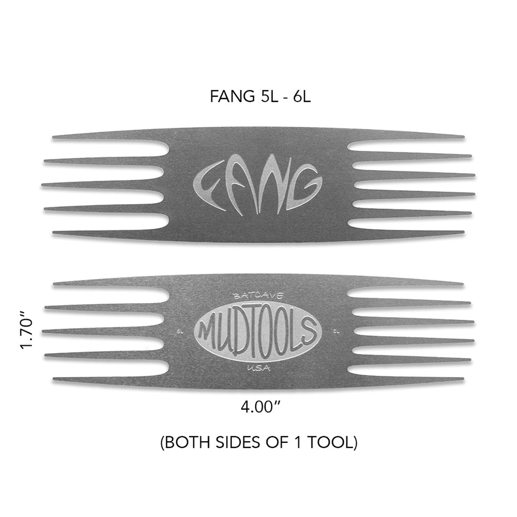 FANG Large Stainless Steel Scoring Tools- 5L-6L