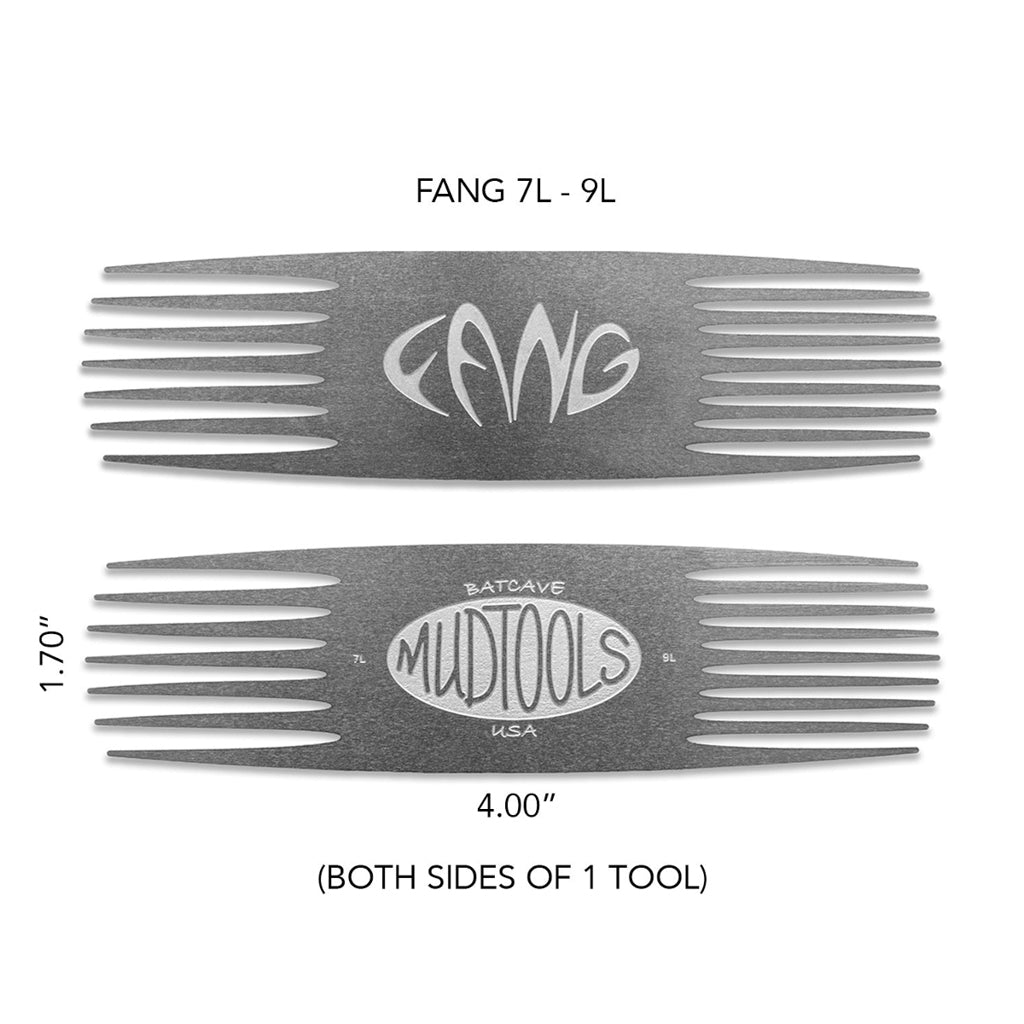 FANG Large Stainless Steel Scoring Tools- 7L-9L