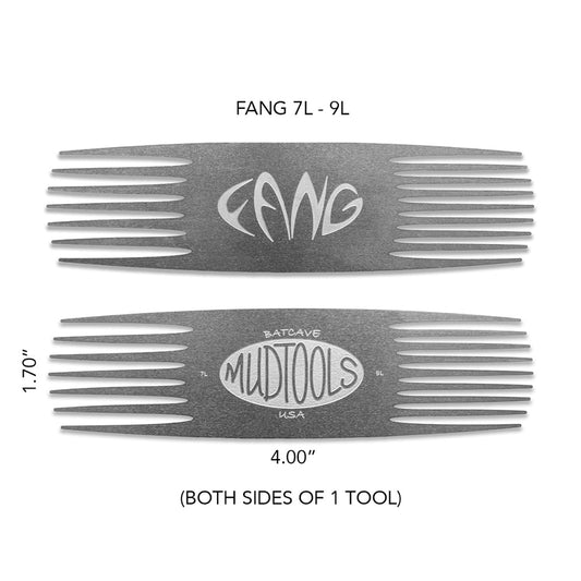 FANG Large Stainless Steel Scoring Tools- 7L-9L
