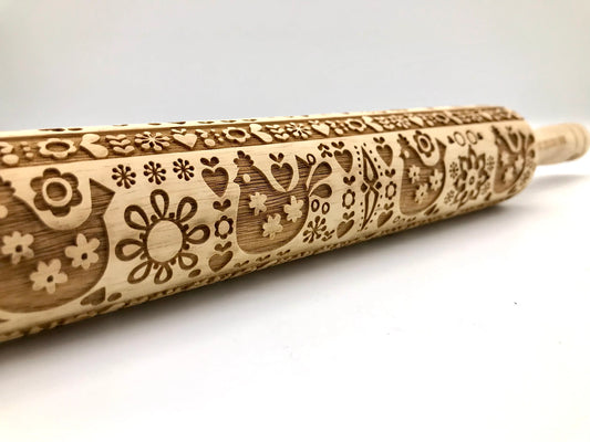 Rolling Pin: Hens